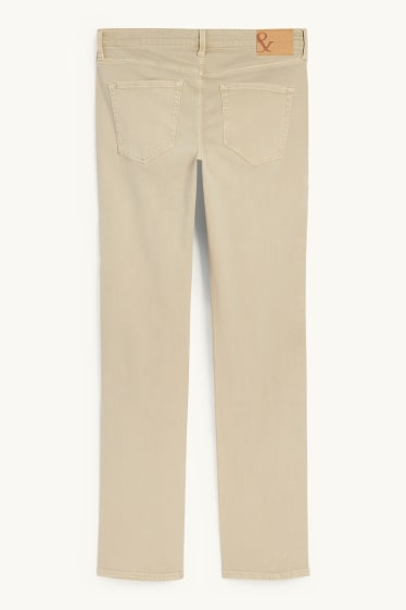 Hommes - Straight jean - vert clair