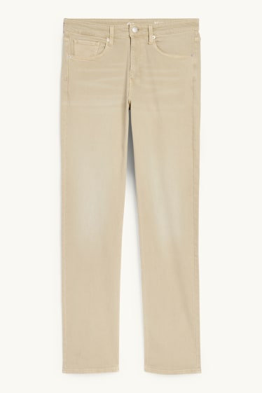 Hommes - Straight jean - vert clair