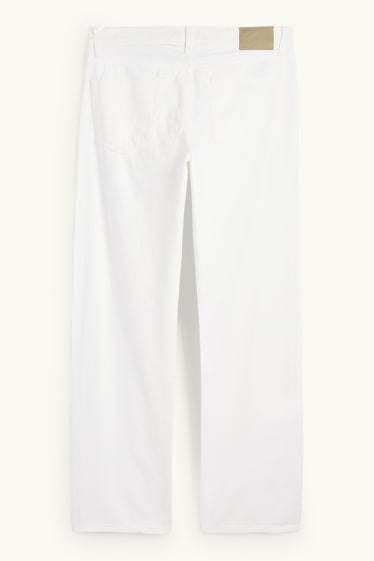 Herren - Relaxed Jeans - weiss