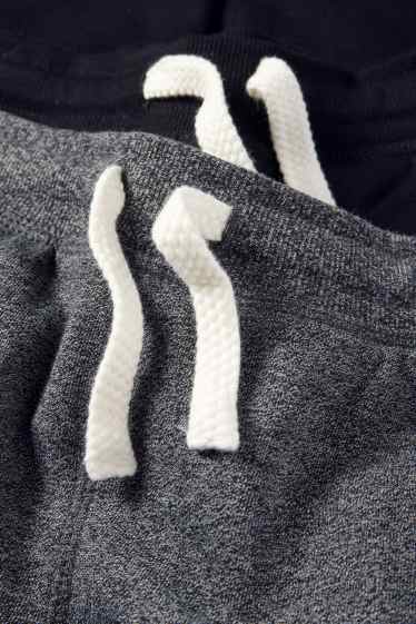 Enfants garçons - Lot de 2 - pantalon de jogging - noir