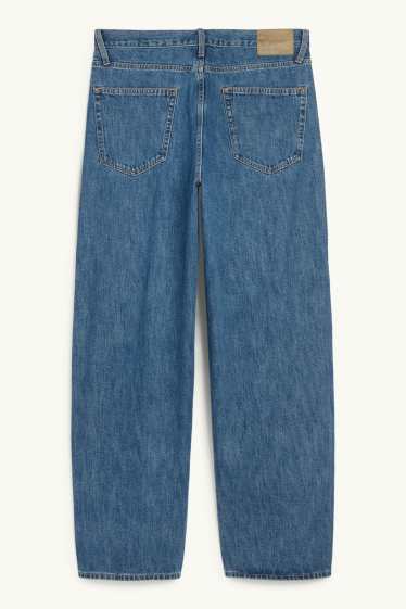 Men - Baggy jeans - blue denim