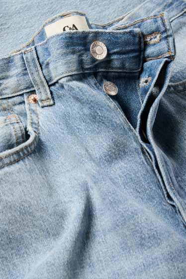 Femmes - Vintage straight jean - mid waist - LYCRA® - jean bleu