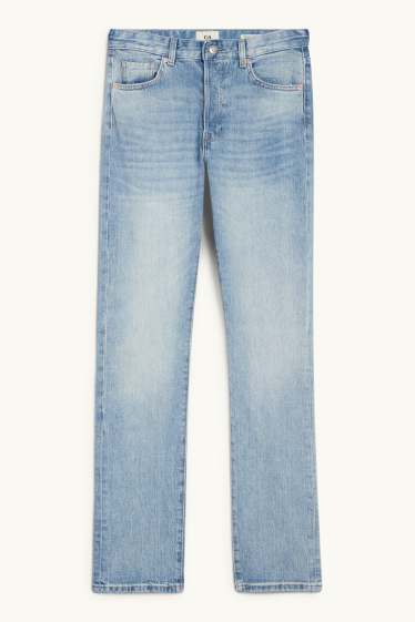 Femmes - Vintage straight jean - mid waist - LYCRA® - jean bleu