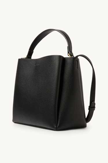 Femmes - Sac à bandoulière - matière synthétique - noir