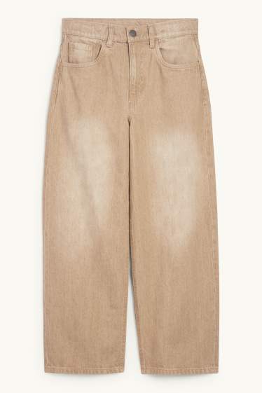 Enfants garçons - Baggy jean - marron clair