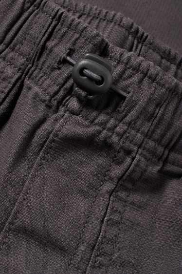 Enfants garçons - Pantalon cargo - gris foncé