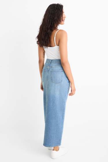 Damen - Jeansrock - jeansblau