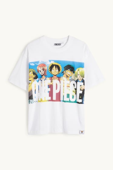 Enfants garçons - One Piece - T-shirt - blanc
