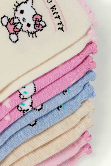 Kinder Mädchen - Multipack 5er - Hello Kitty and Friends - Socken mit Motiv - pink