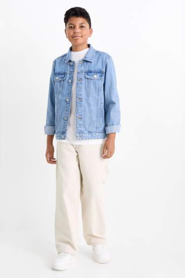 Enfants garçons - Baggy jean - beige clair