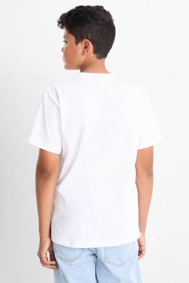 Children Boys - Pokémon - short sleeve T-shirt - white