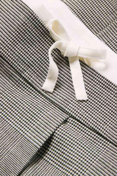 Bambine - Gonna - a quadretti - bianco / nero