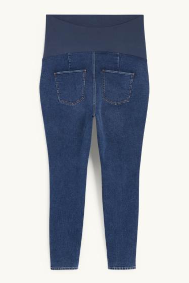 Dames - Zwangerschapsjeans - skinny jeans - jeansdonkerblauw