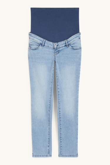 Women - Maternity jeans - slim jeans - LYCRA® - denim-light blue