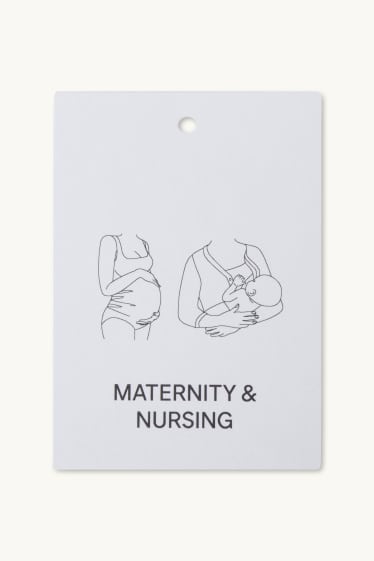 Femmes - Pyjama d’allaitement - imprimé léopard - rose