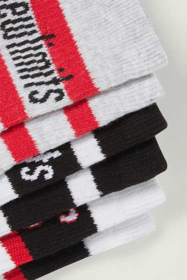 Children Boys - Multipack of 3 - tennis socks - gray