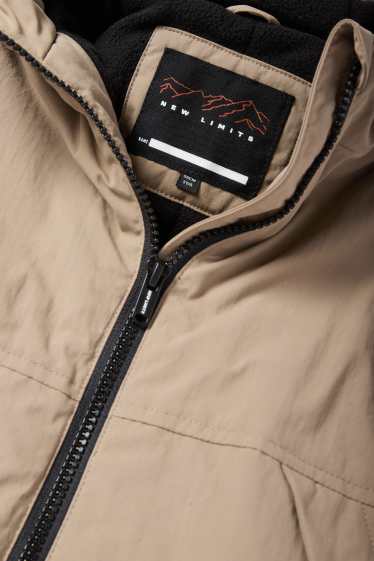 Enfants garçons - Veste dotée d'une capuche - gris