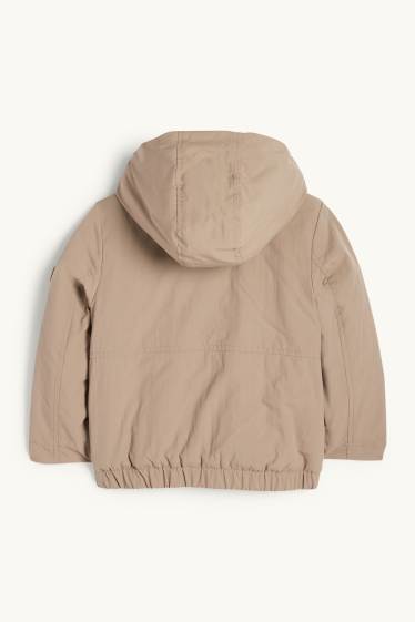 Enfants garçons - Veste dotée d'une capuche - gris