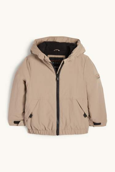 Enfants garçons - Veste dotée d'une capuche - gris