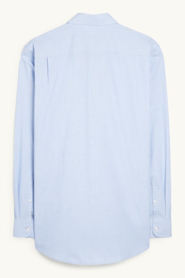Heren - Business-overhemd - regular fit - kent - lichtblauw