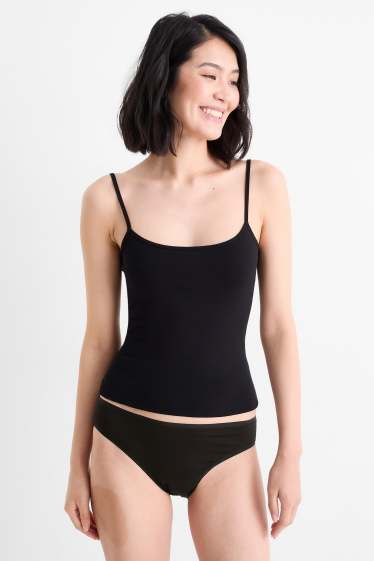 Women - Multipack of 3 - briefs - black