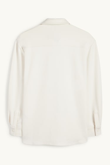 Femei - Bluză tip cămașă - alb-crem