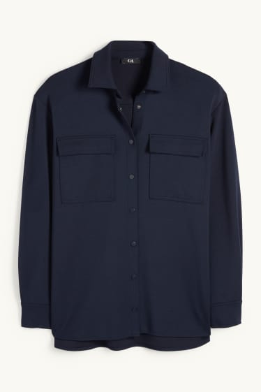 Femmes - Blouse-chemise - bleu foncé