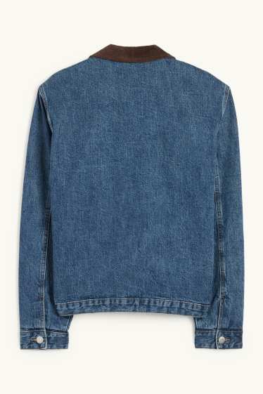 Herren - Jeansjacke - jeansblau