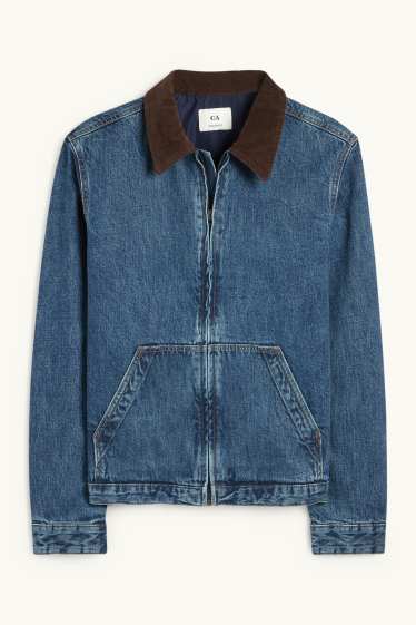 Herren - Jeansjacke - jeansblau