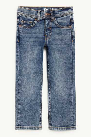 Kinderen: jongens - Straight jeans - jeansblauw