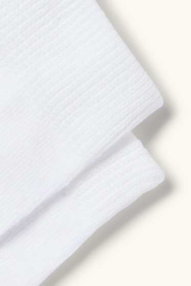 Bărbați - Multipack 7 perechi - șosete scurte - alb