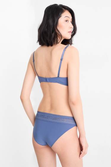 Femmes - Culotte - bleu