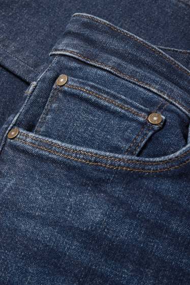 Pánské - Skinny jeans - LYCRA® - džíny - tmavomodré