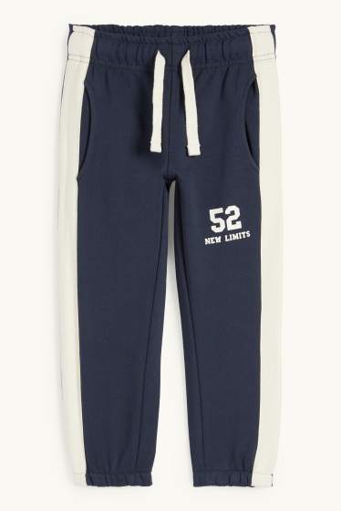 Enfants garçons - Pantalon de jogging - bleu foncé