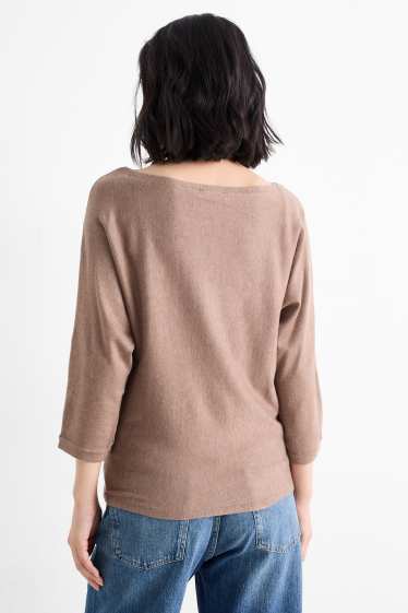 Dona - Jersei de punt fi - marró