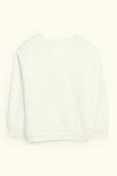 Děti - dívky - Minnie Mouse - mikina - krémově bílá