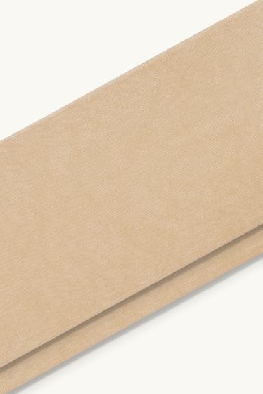 Dames - Set van 2 - panty - LYCRA® - 20 DEN - champagnekleurig