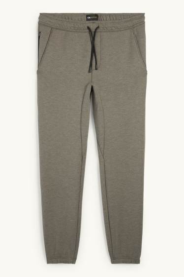 Uomo - Pantaloni sportivi tecnici - grigio scuro