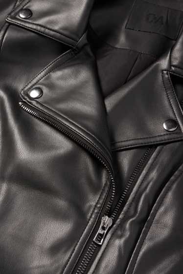 Damen - Bikerjacke - schwarz