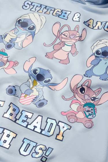 Children Girls - Lilo & Stitch - hoodie - light blue