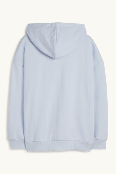 Children Girls - Lilo & Stitch - hoodie - light blue