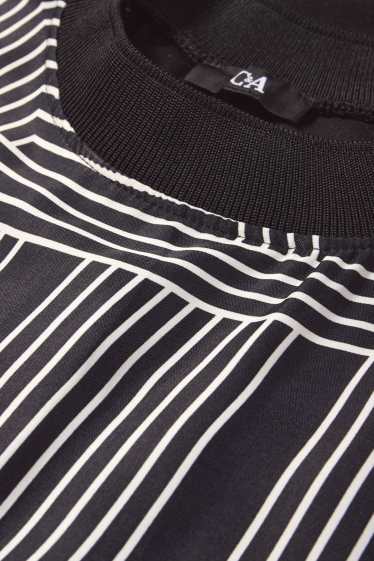 Femei - Tricou - relaxed fit - cu model - negru