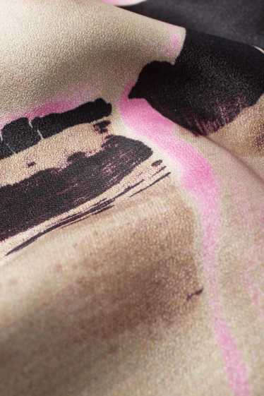 Femmes - Jupe - à motif - beige