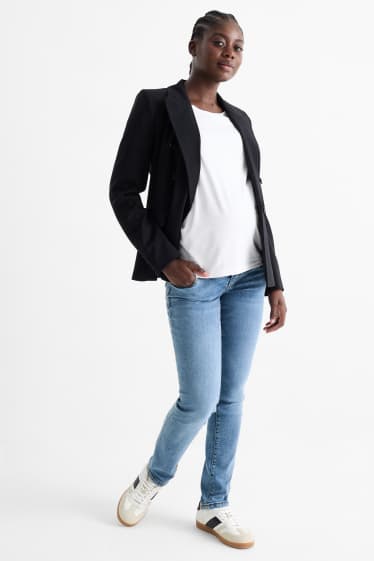 Femmes - Jean de grossesse - slim jean - LYCRA® - jean bleu