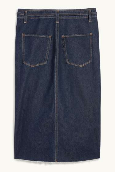 Donna - Gonna di jeans - jeans blu scuro