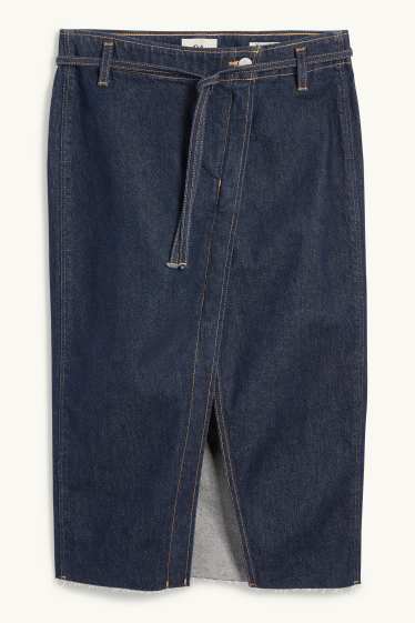 Donna - Gonna di jeans - jeans blu scuro