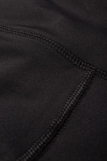 Donna - Leggings sportivi - 4 Way Stretch - nero