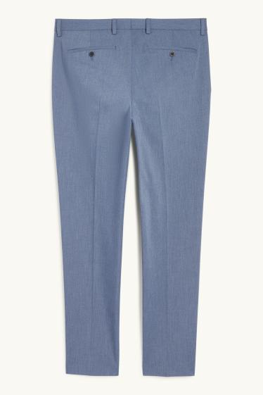 Herren - Baukasten-Hose - Slim Fit - Flex - blau