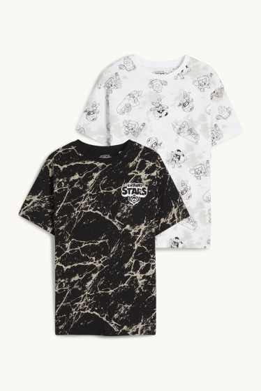 Children Boys - Multipack of 2 - Brawl Stars - short sleeve T-shirt - black / white