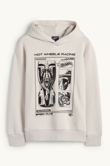 Kinder Buben - Hot Wheels - Hoodie - beige